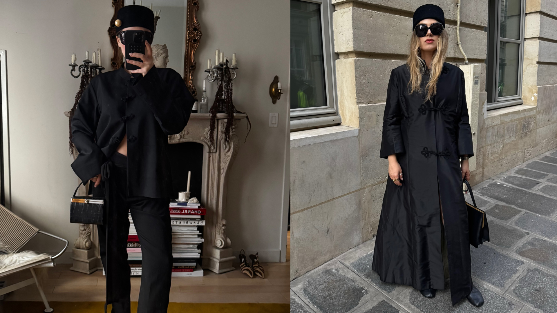 Christina Grasso wearing evening jackets