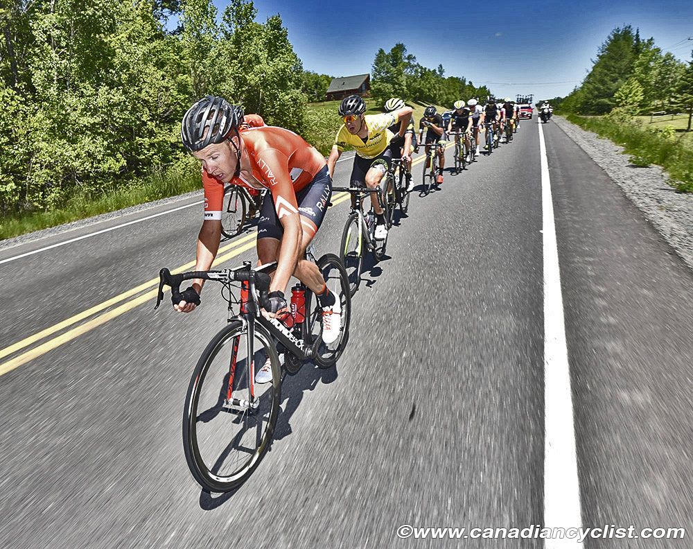 A large group of 24 riders broke clear just after 30 km's