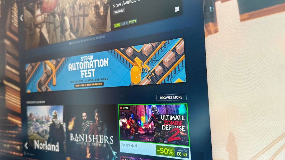 1 in 5 Steam games released in 2025 use generative AI, up nearly 700% year-on-year — 7,818 titles disclose genAI asset usage, 7% of the entire Steam library