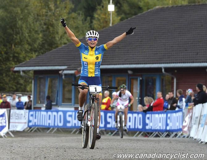 Jenny Rissveds wins the eliminator World Cup in Hafjell