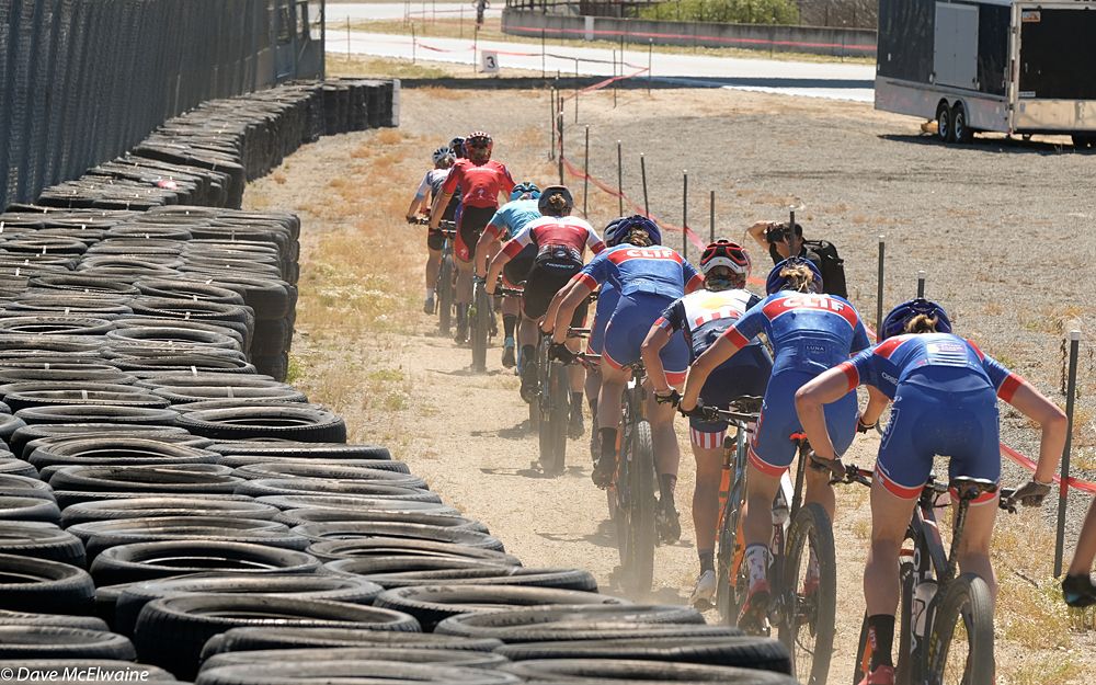 The lead group had two Specialized riders and four Clif Bar riders