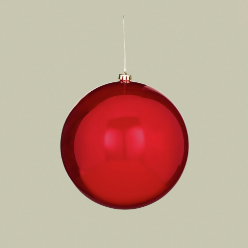Large red bauble