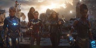 Avengers: Endgame female heroes teamup