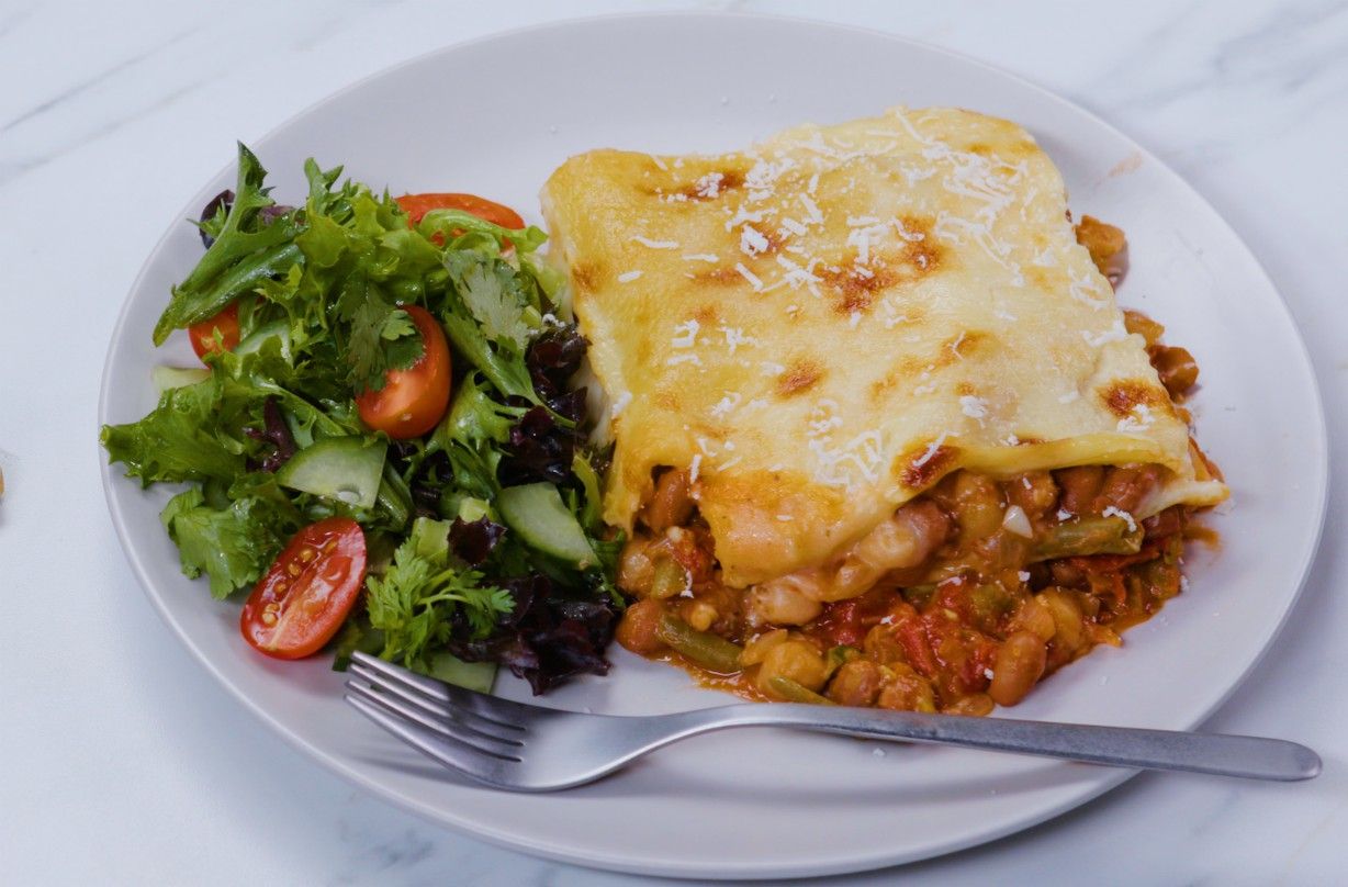 Phil Vickery&#039;s meat free lasagne