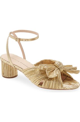 Dahlia Ankle Strap Knotted Sandal