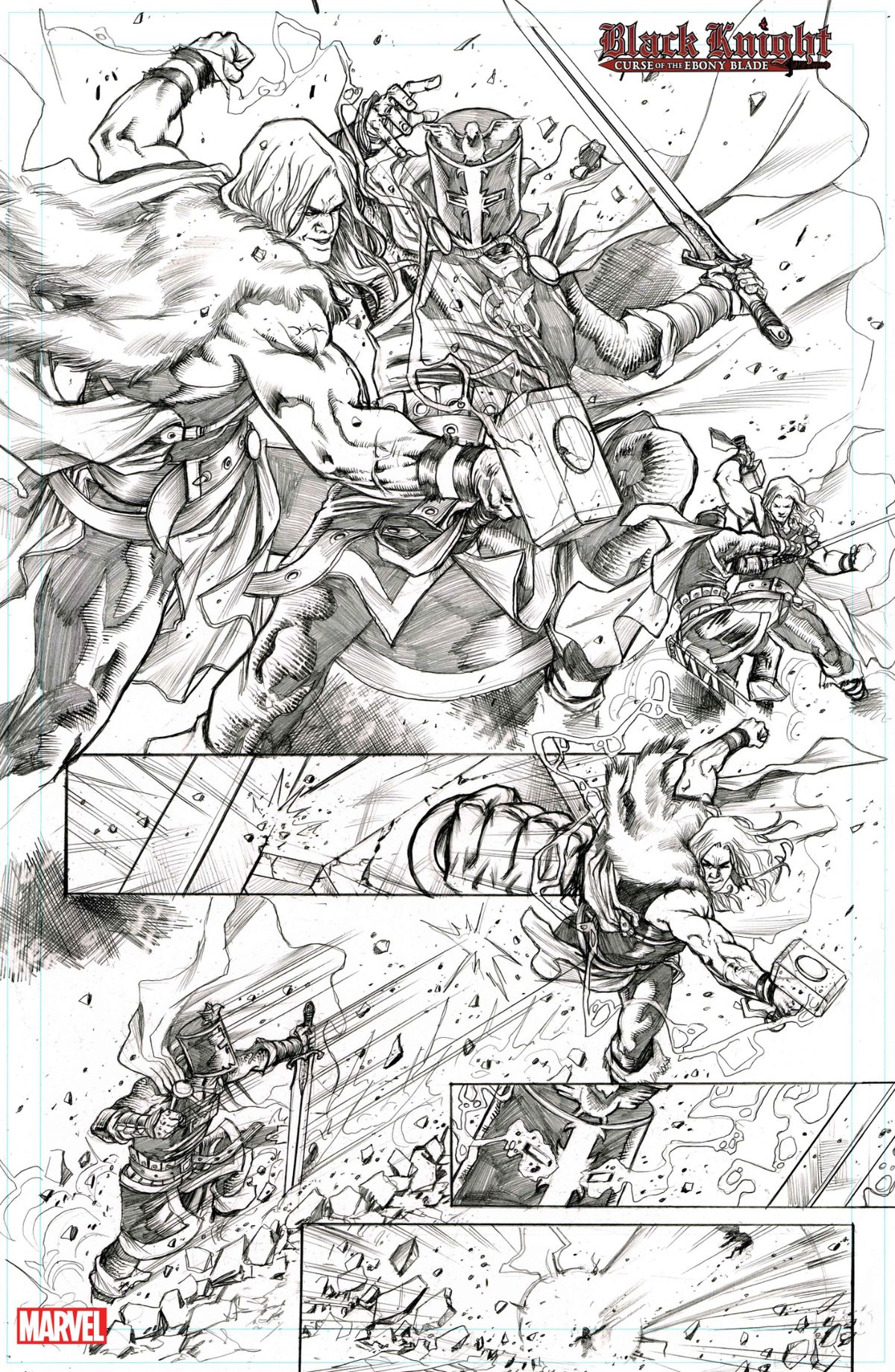 Black Knight: Curse of the Ebony Blade #2 and 3