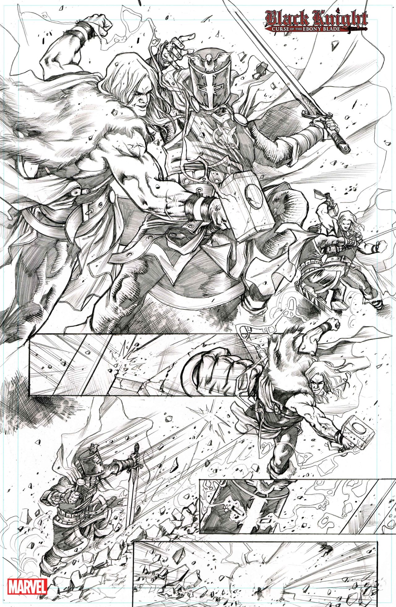 Black Knight: Curse of the Ebony Blade #2 and 3