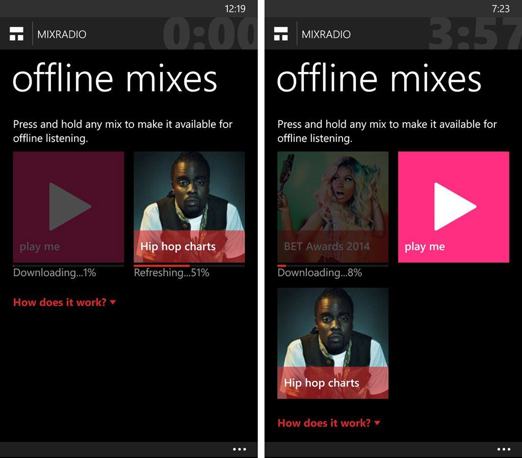 How to download and listen to offline mixes with MixRadio Windows Central