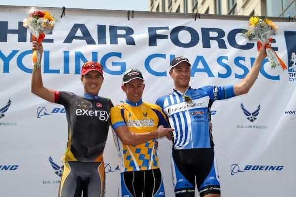 Today's top three men.