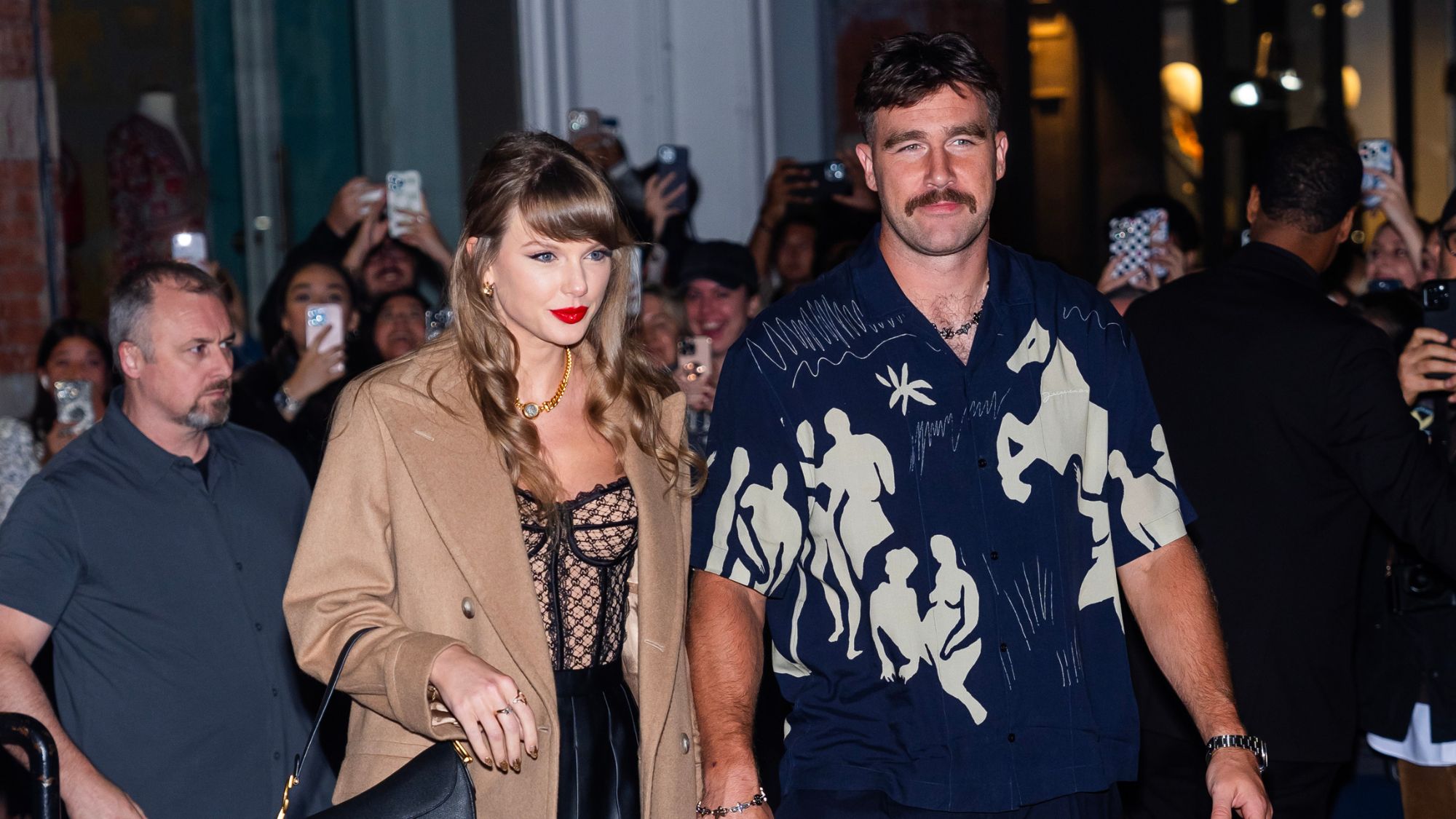 Taylor Swift and Travis Kelce in New York City