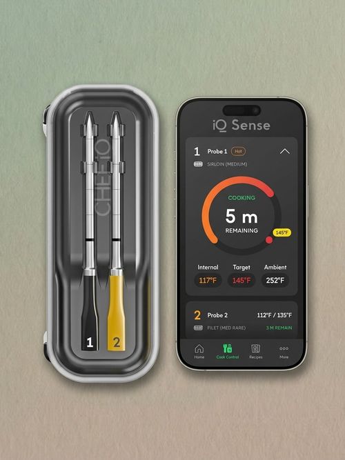 Chef IQ Sense Smart Wireless Meat Thermometer, 2 Probes