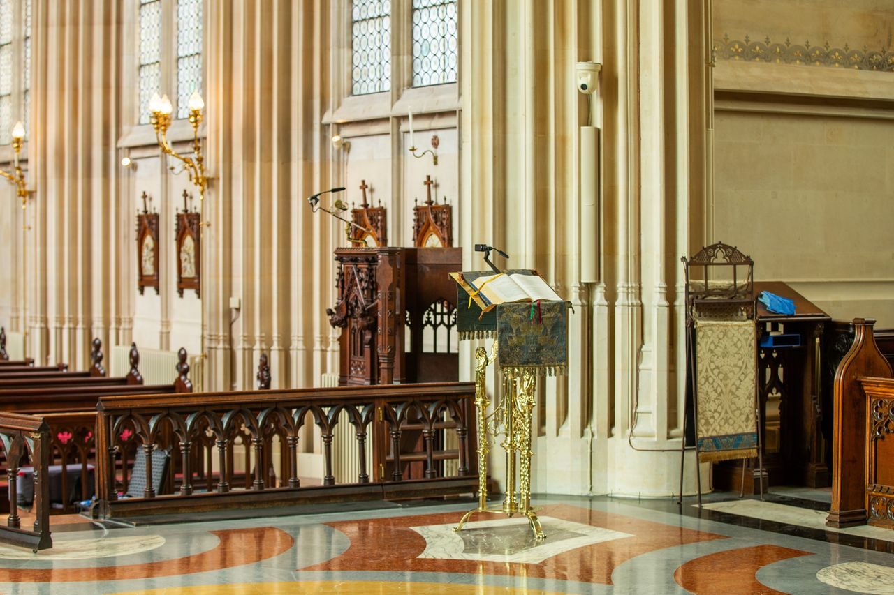 Saint Michael&rsquo;s Abbey balances tradition and technology in comprehensive AV, IT, and Security system integration with new speakers and PTZ cameras.
