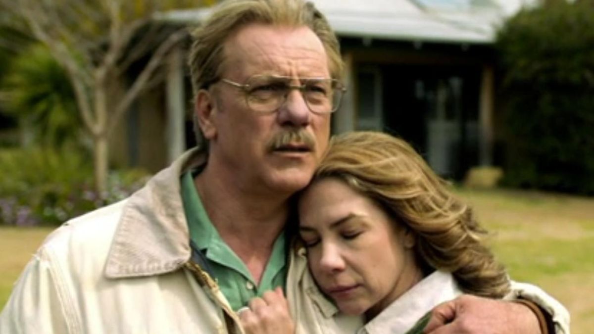 Don Spiers (played by Erik Thomson) and wife Carol (Kate Ritchie), the parents of Sarah Spiers who went missing in 1996