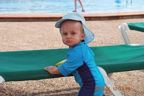 Bj&oslash;rnar in Lanzarote's Club La Santa - where the weather was great for "winter" training.