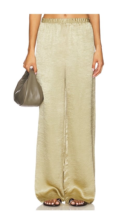 X Revolve Satin Textured Pant