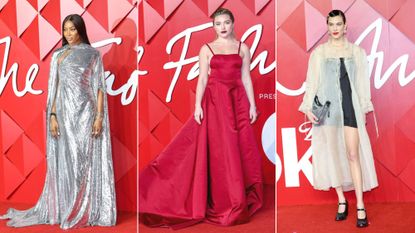 British Fashion Awards red carpet