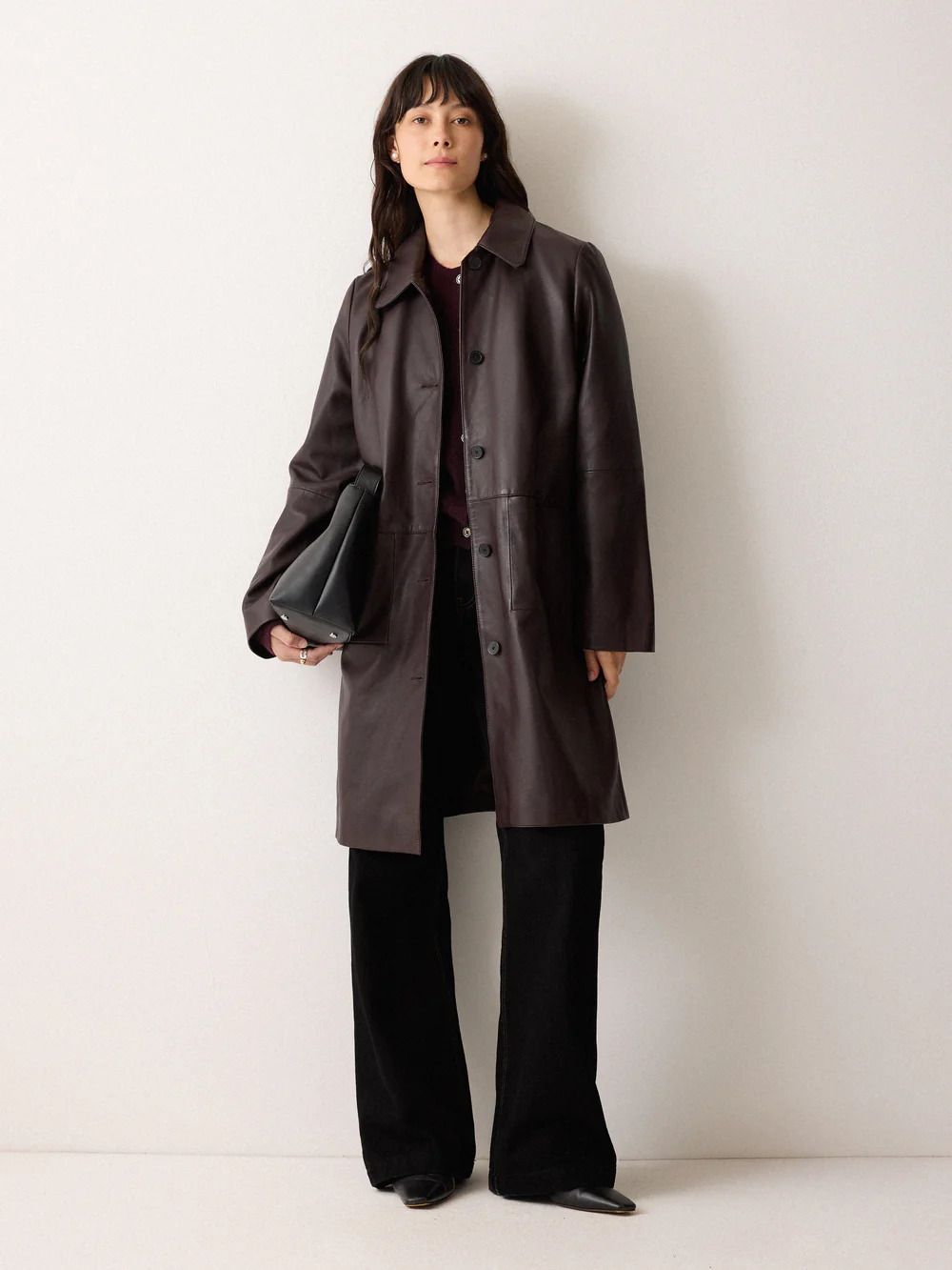 Whistles leather jacket