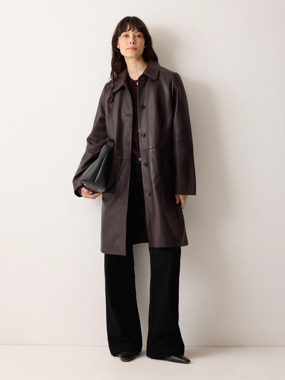 Whistles leather jacket