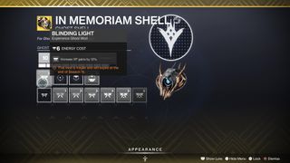 Ghost shell with Light mod attacked