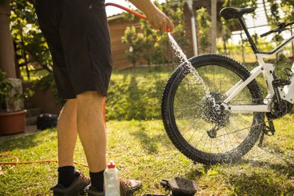 washing an ebike