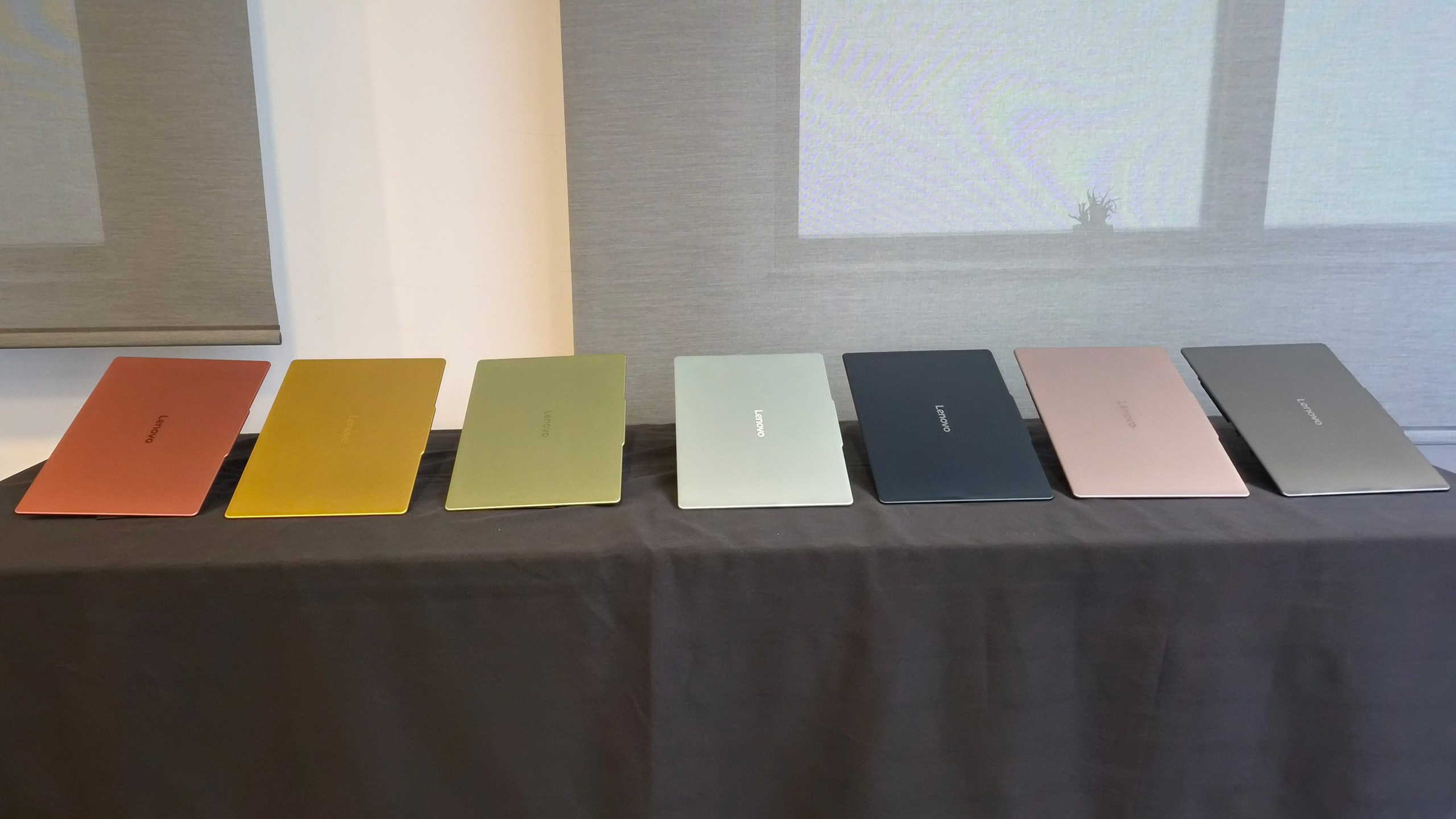 The Lenovo IdeaPad Vibe laid out on a table