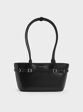 Sloane Elongated-Handle Shoulder Bag