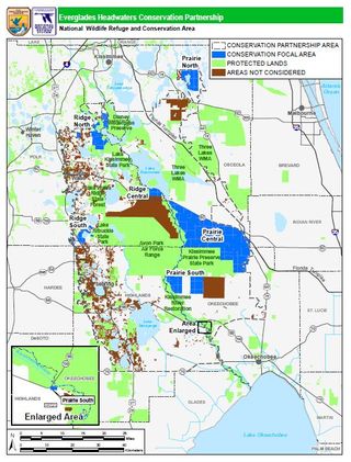 map of proposed everglades headwaters national wildlife refuge and conservation area