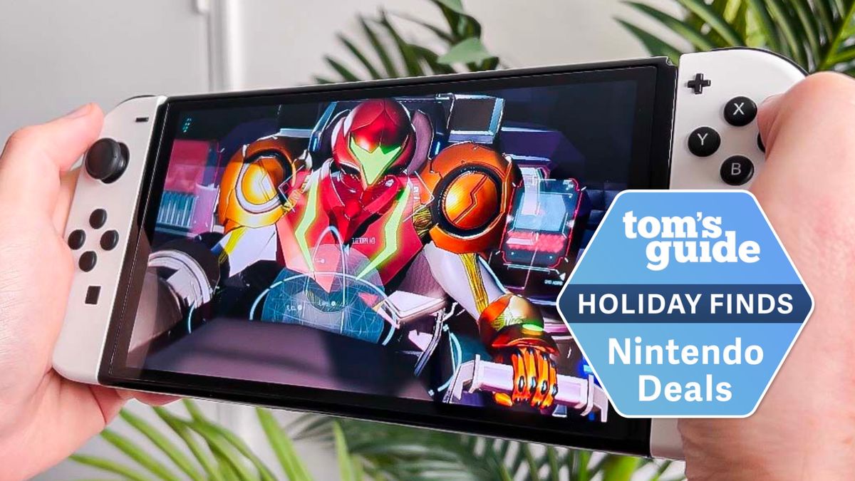 The Nintendo Switch OLED is in stock at  right now