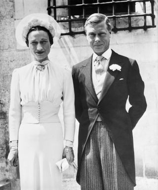 Wallis Simpson and prince Edward wedding.