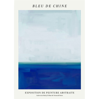 Bleu de Chine poster