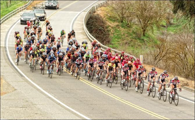 Bissell at the front of the chase.