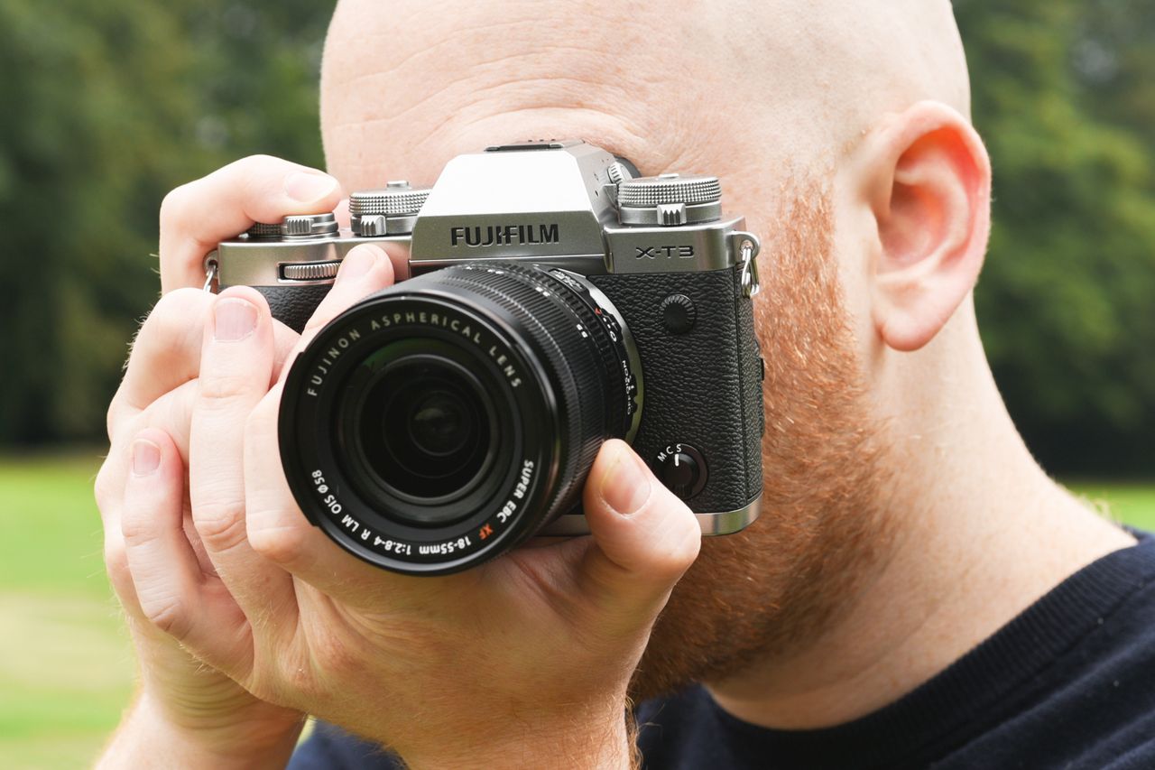 The X-T30 is a little beefier on all sides, although it's still relatively compact. Image credit: TechRadar