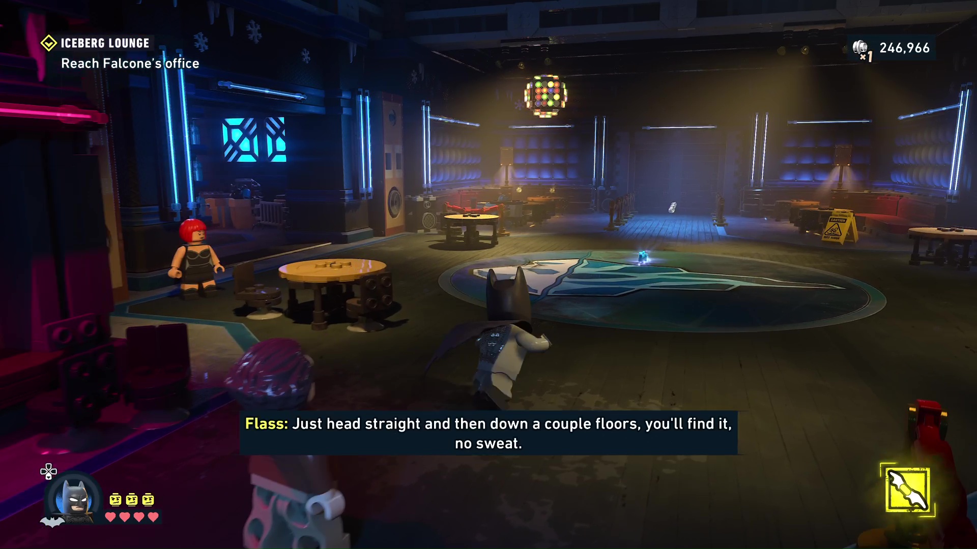 Disco Balls in Lego Batman Legacy of the Dark Knight