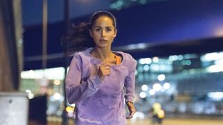 How to run faster: Image shows runner at night