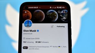 Elon Musk's Twitter account