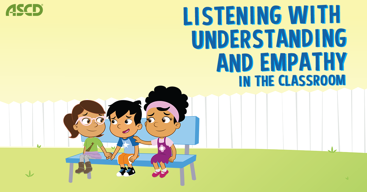listening to others with understanding and empathy