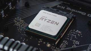 Immagine di un chip AMD