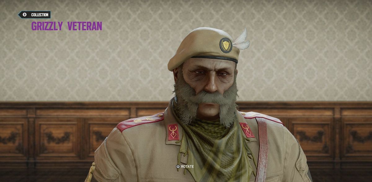 Rainbow Six Siege Grizzly Veteran Headgear (Kaid)