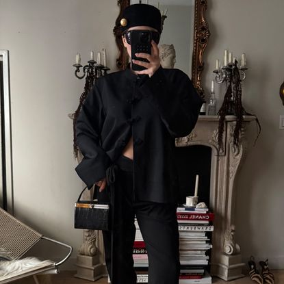 Christina Grasso wearing an evening jacket