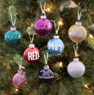 Taylor Swift ornaments