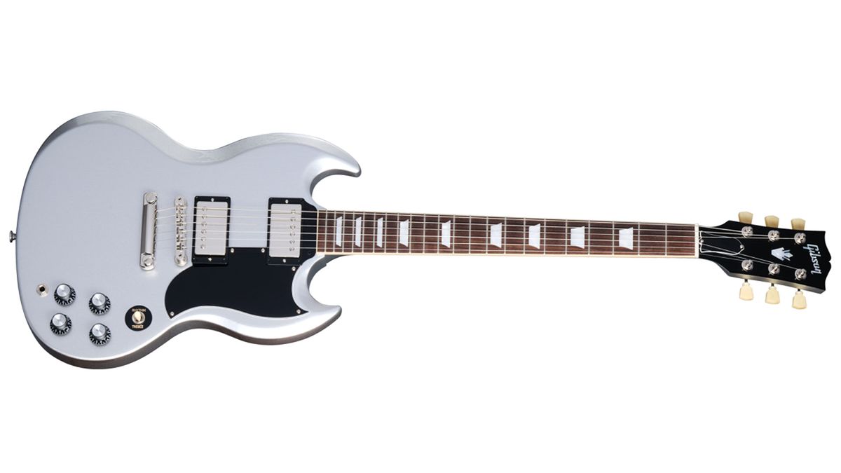 Gibson SG Standard &rsquo;61 Custom Color Series &ndash;&nbsp;Silver Mist
