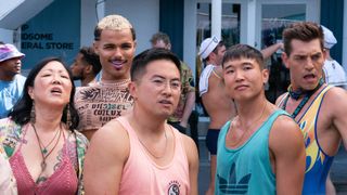 The cast of Fire Island