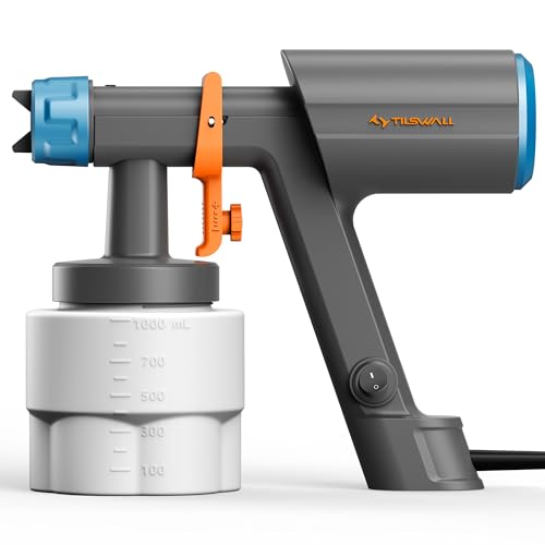Tilswall Paint Sprayer 600w Electric Paint Sprayer 1000ml Capacity