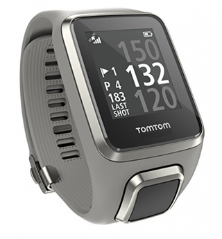 TomTom Golfer 2 GPS Watch - Large Strap, Light Grey