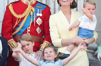 prince george princess charlotte prince louis rare video clapping nhs