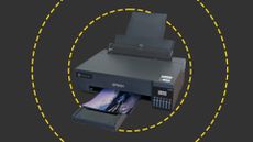 The Epson EcoTank ET-18100 on the ITPro background