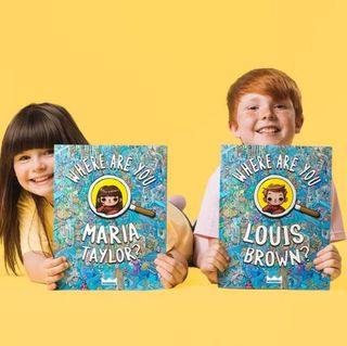 Where Are You personalised book for kids