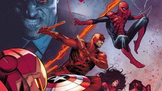 Devil's Reign features Daredevil, Iron Man, Spider-Man, the Fantastic Four, and more all under attack by the Kingpin