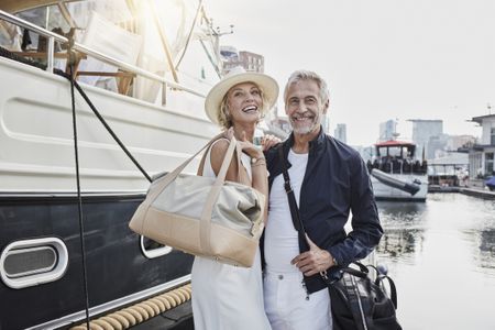 Older wealthy couple 