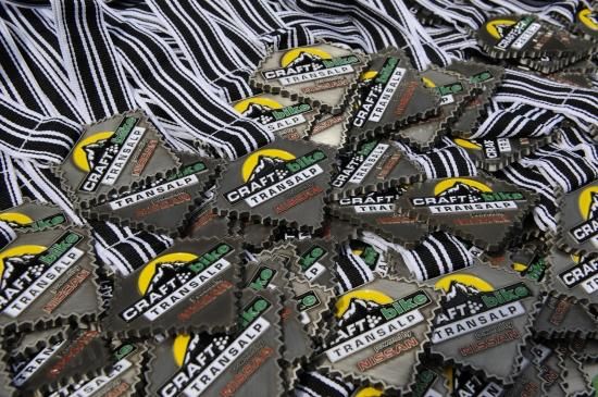 TransAlp medals await finishers